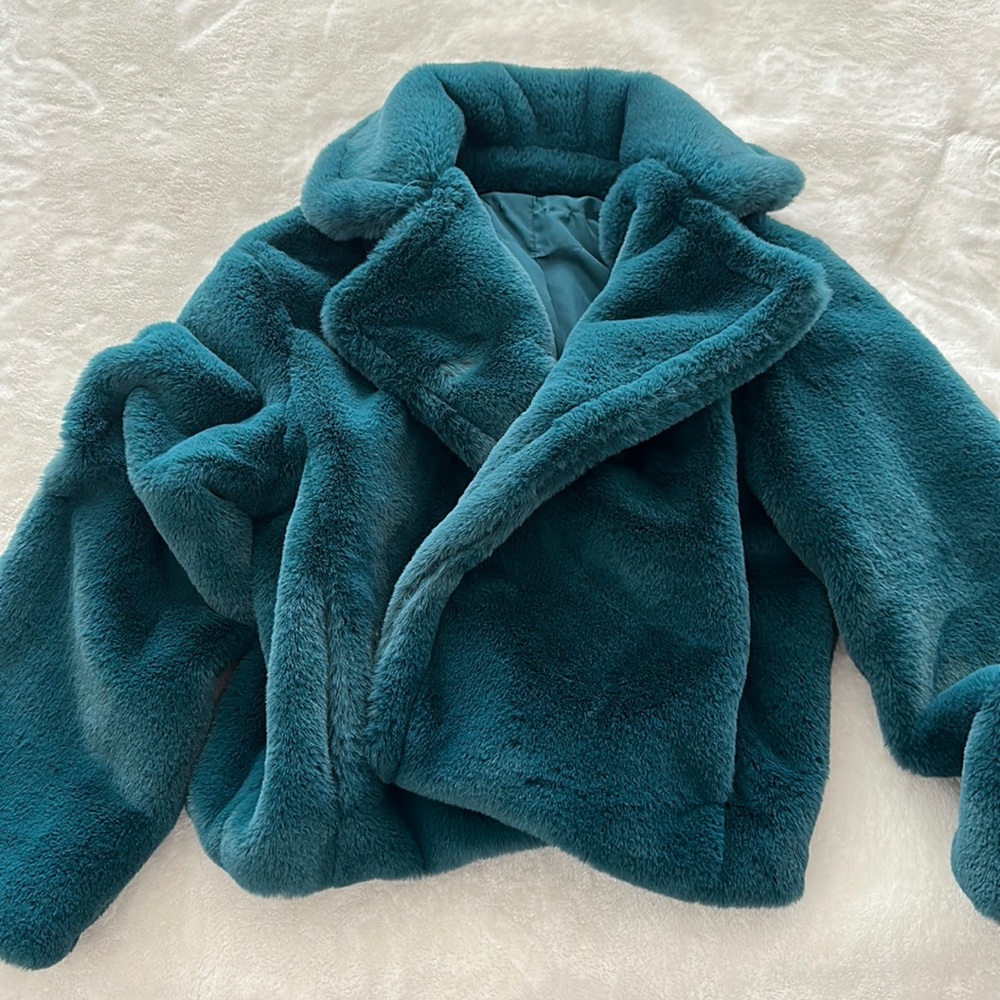 Fluffy coat